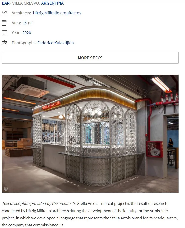 ARCHDAILY Stella Artois Stand — image 2