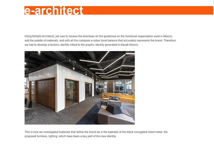 e-architect- Kavak office — imagen 2