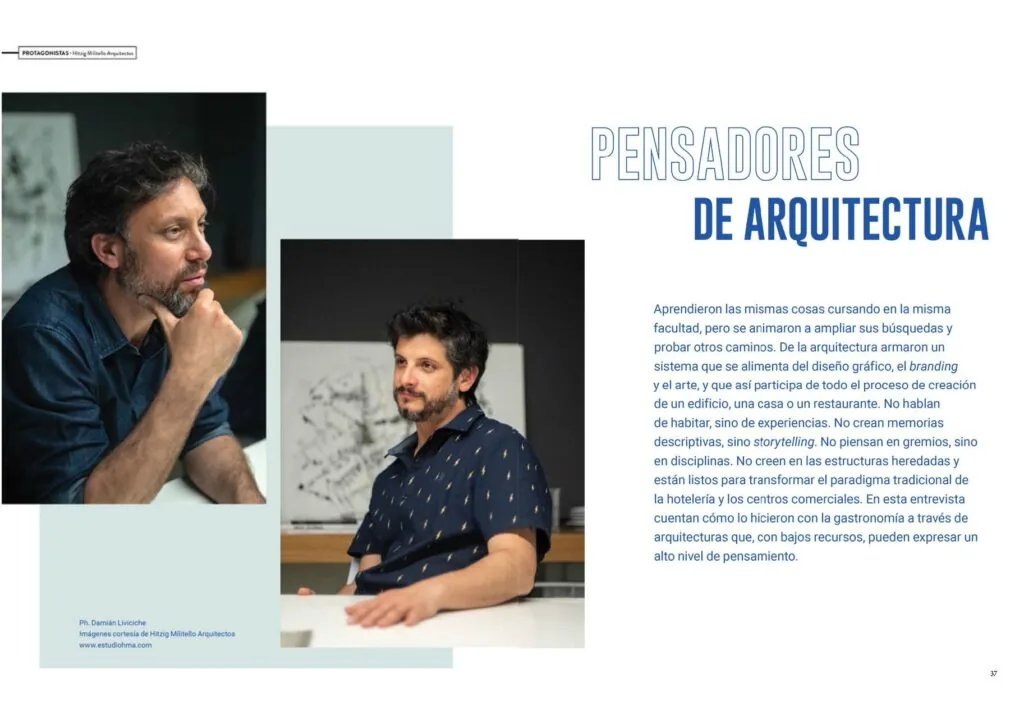 Hitzig Militello's architects interviewed — image 1