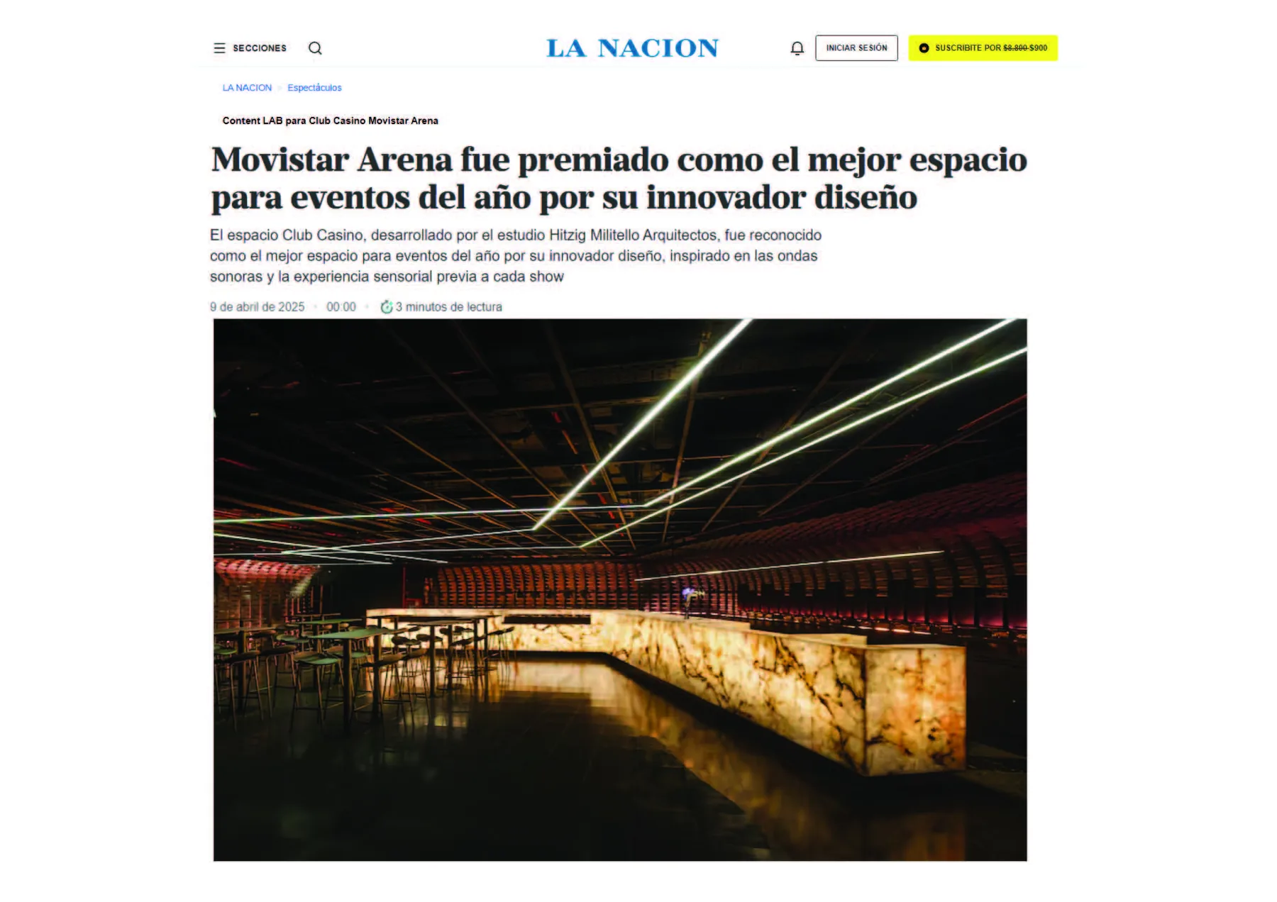 Movistar Arena VIP Lounges — image 1