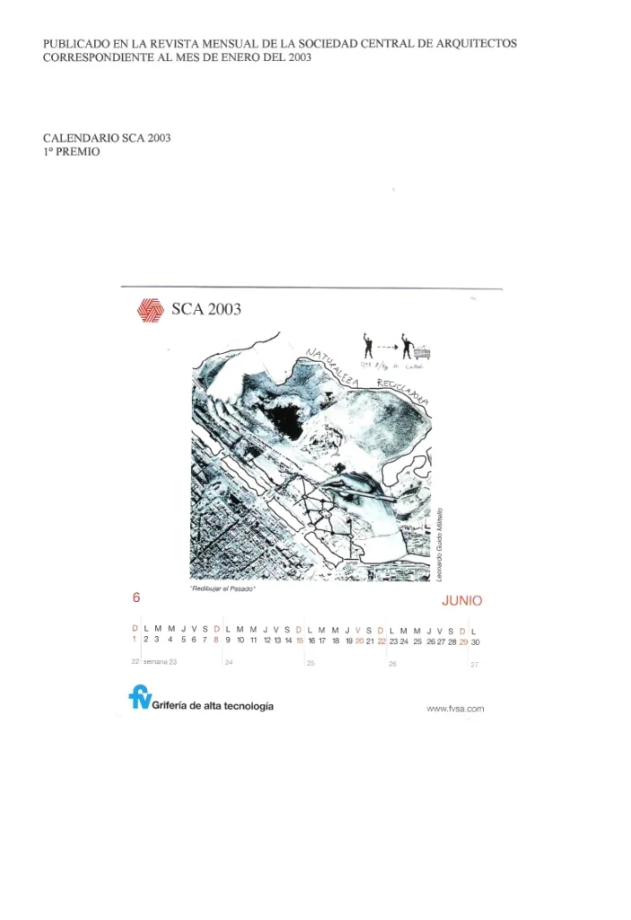 Publicacion y distibución calendario en revista SCA — image 1