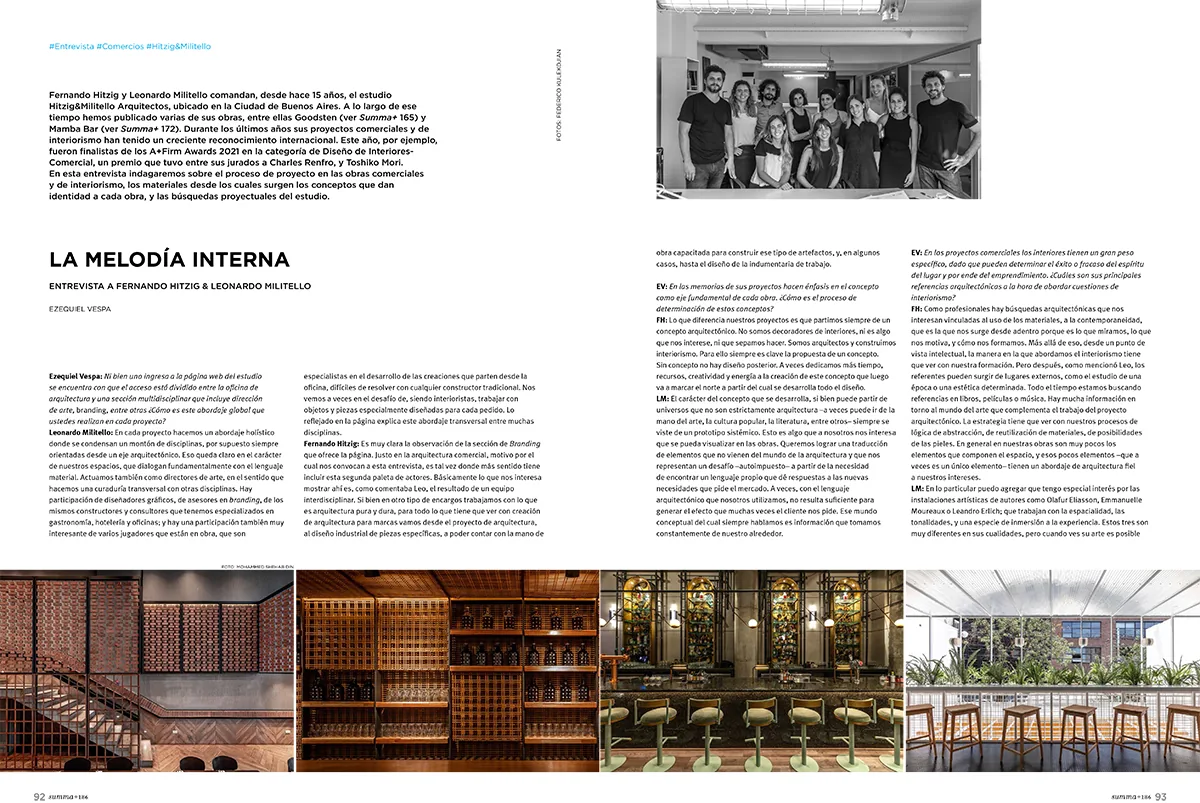 Entrevista Hitzig Militello arquitectos — image 2