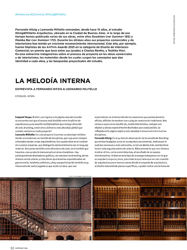 Entrevista Hitzig Militello arquitectos — image 3