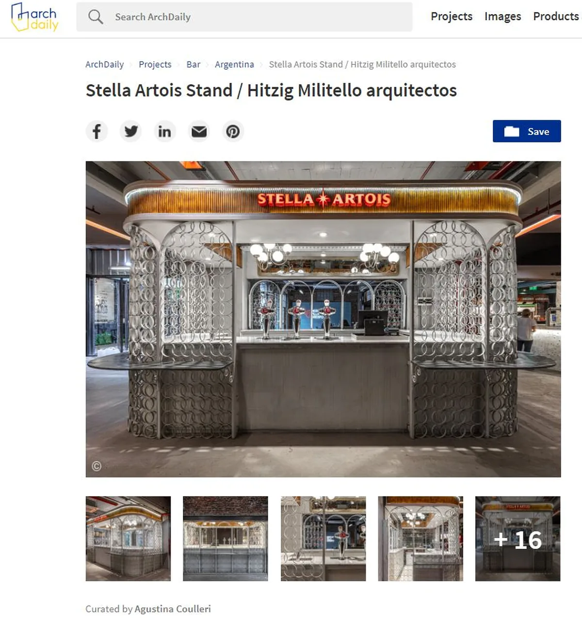 ARCHDAILY Stella Artois Stand