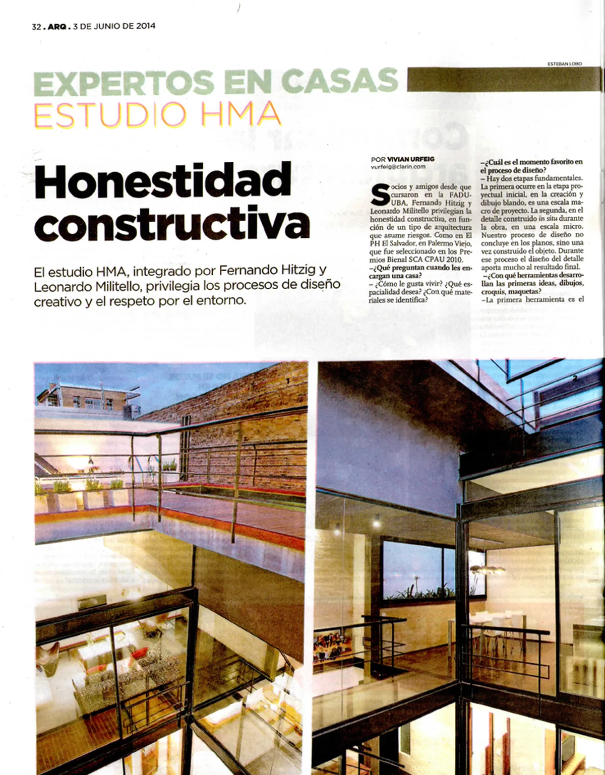 Clarin Arquitectura n*615 — Argentina