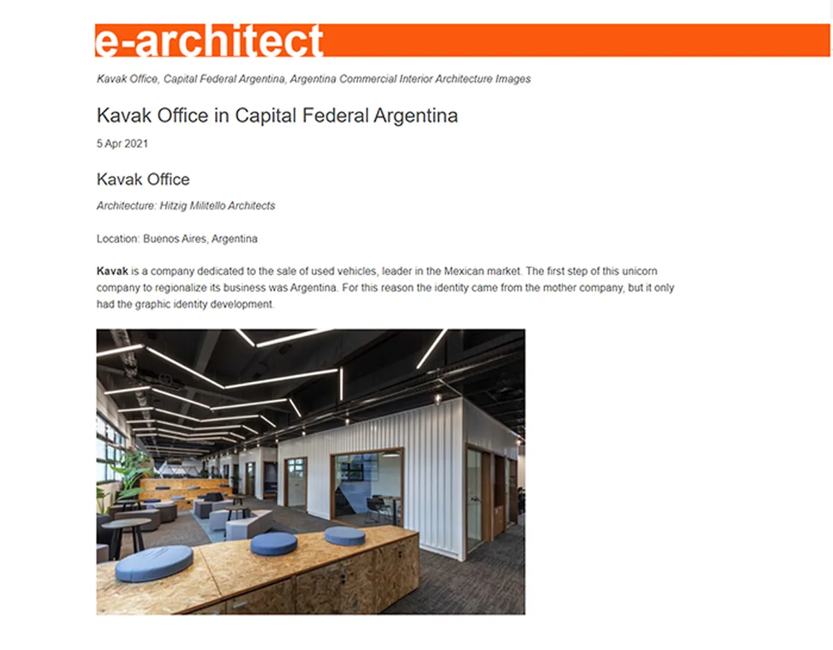 e-architect- Kavak office