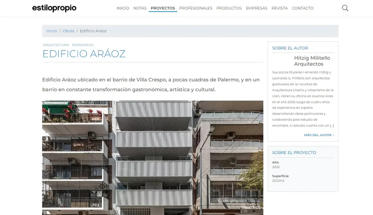 Estilo Propio — Argentina